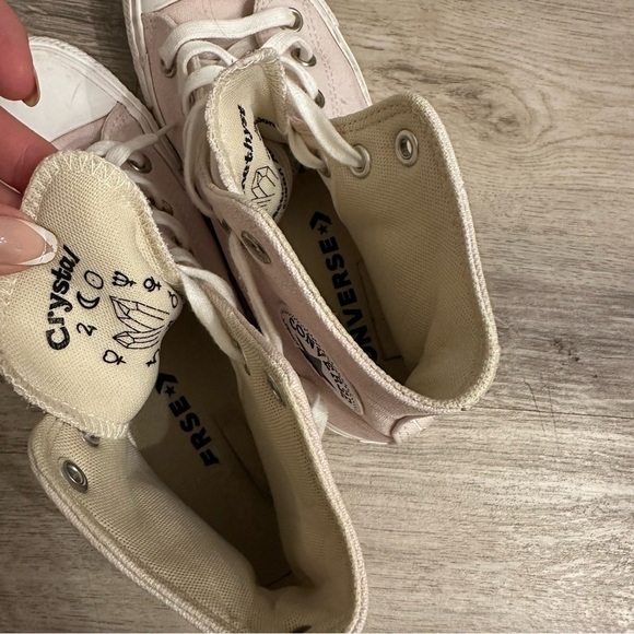 Converse Chuck Taylor All Star High 'Embroidered Crystals’ Amethyst size 7 - Picture 9 of 10